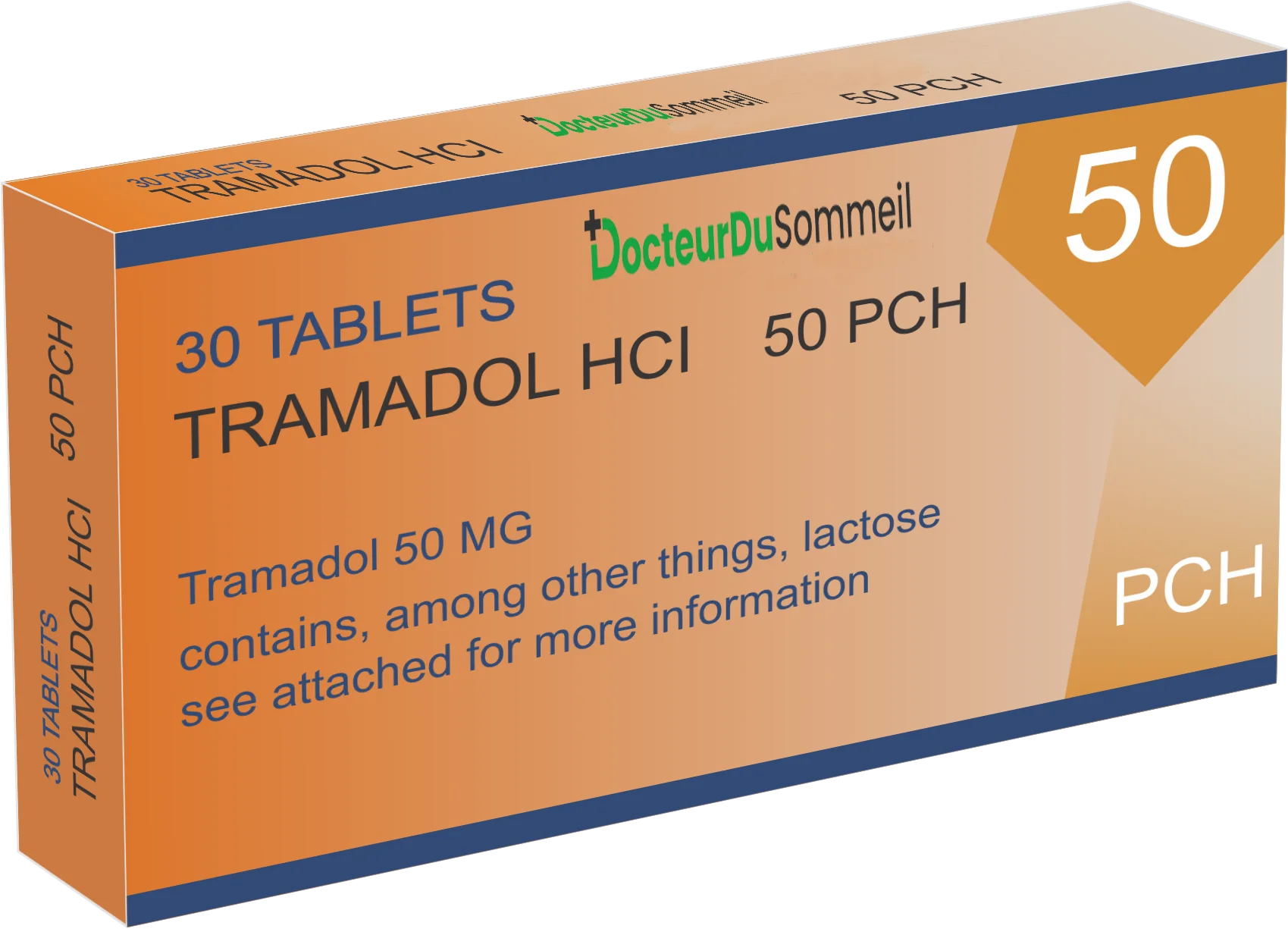 Tramadol 50 mg 30 Comprimés