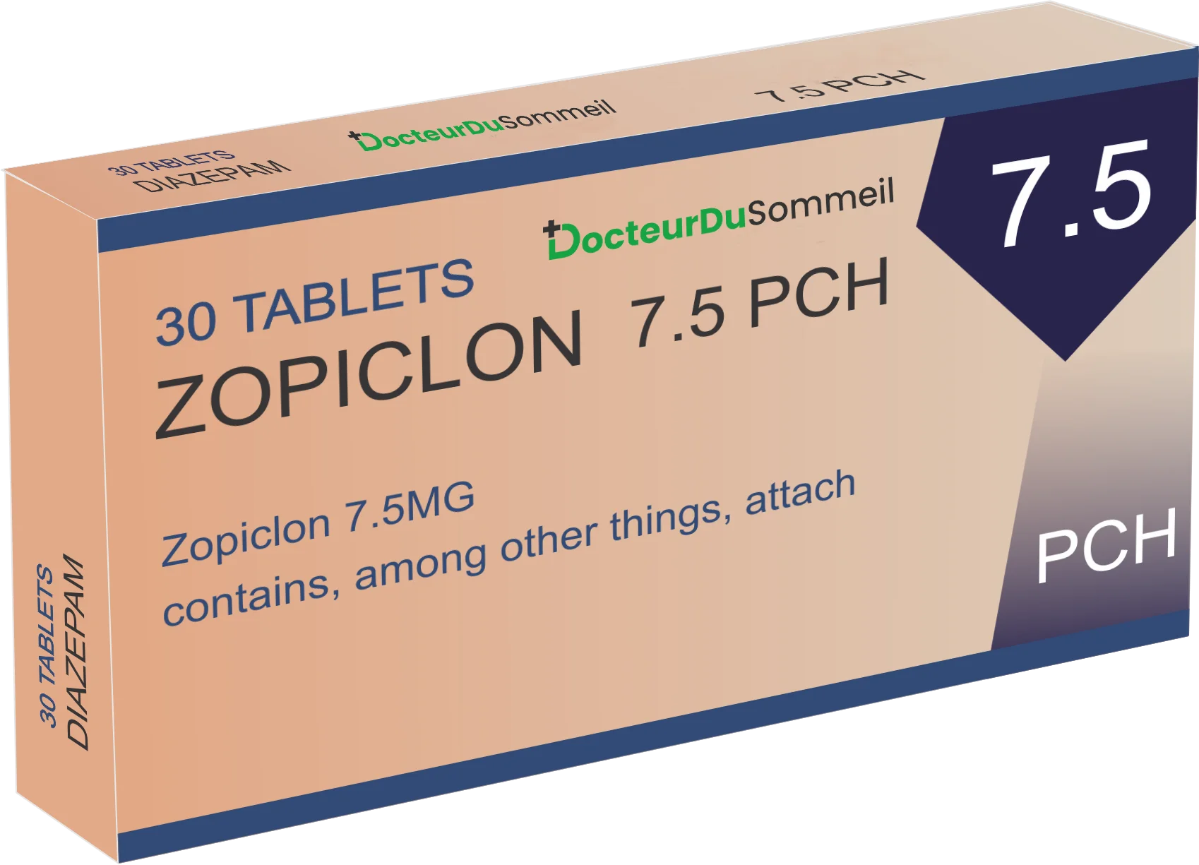 Zopiclone 7.5mg 30 Comprimés