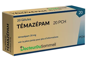 Temazepam 20 mg 20 Gelules-Docteurdusommeil.net
