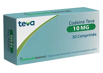 Codeine 10 mg 30 Comprimés- Docteurdusommeil.net