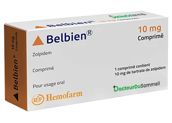 Zolpidem Belbien 10mg 30 Comprimés-Docteurdusommeil.net