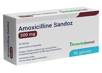 Amoxicilline Sandoz 500mg 30 Gélules-Docteurdusommeil.net
