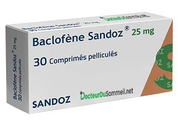 Baclofene Sandoz 25 mg 30 Comprimes- Docteurdusommeil.net
