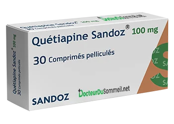 Quetiapine Sandoz 100mg 30 Comprimes- Docteurdusommeil.net