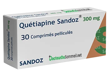Quetiapine Sandoz 300 mg 30 Comprimes- Docteurdusommeil.net