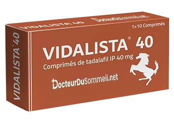 Vidalista 40 mg 10 comprimes- Docteurdusommeil.net