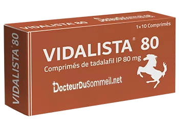 Vidalista 80 mg 10 comprimes- Docteurdusommeil.net